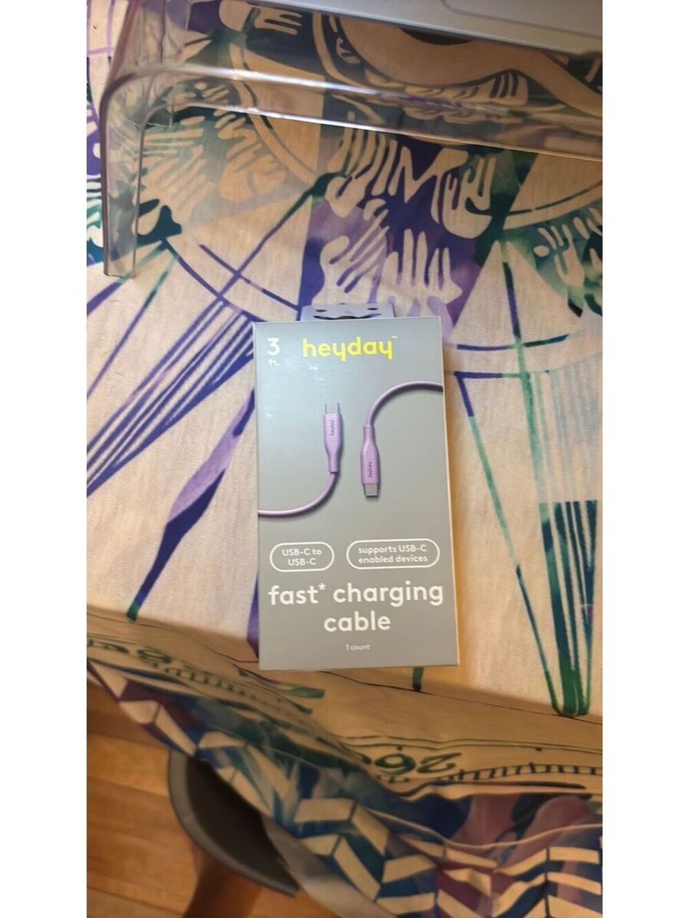 Swiftie Giftie! Heyday USB- c purple charging cable